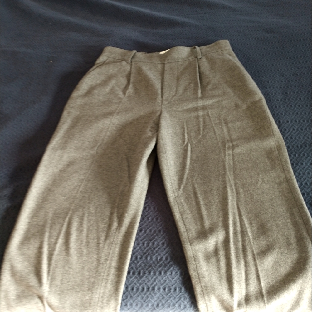 Vince women's gray wool blend pants Size M